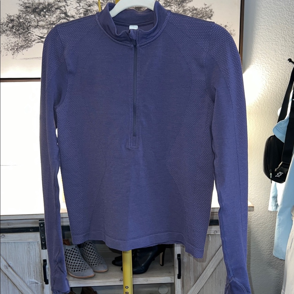 Lululemon Merino Wool-Blend Base Layer 1/2 Zip